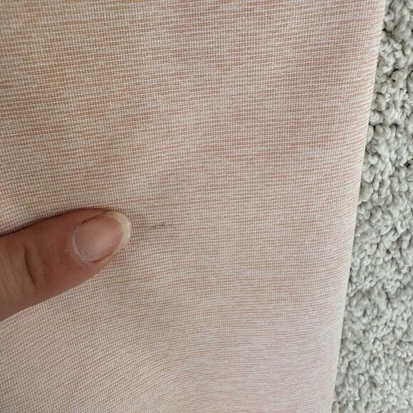 Outdoor Voices Springs 7/8 Leggings Size Medium Gray Pink High Rise Pull On - Picture 10 of 11